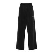 Zwarte Wijde Track Pant Washed Rose Martine Rose , Black , Heren