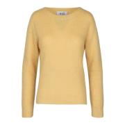 Stijlvolle Maglia g Shirt NIU , Yellow , Dames