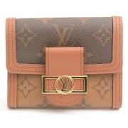 Pre-owned Canvas wallets Louis Vuitton Vintage , Brown , Dames