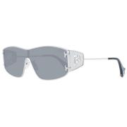 Grijze Dames Zonnebril Mono Lens Emilio Pucci , Gray , Dames