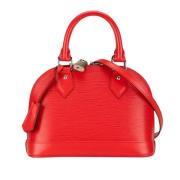 Pre-owned Leather louis-vuitton-bags Louis Vuitton Vintage , Red , Dam...