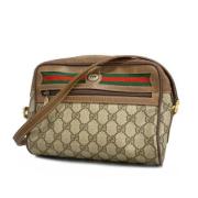 Pre-owned Plastic gucci-bags Gucci Vintage , Beige , Dames