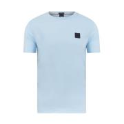 Biologisch Katoenen Heren T-shirt Boss , Blue , Heren