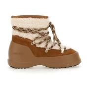 Bruine Winterlaarzen Moon Boot , Brown , Dames