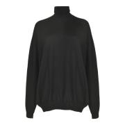 Stijlvolle Sweaters Collectie Moschino , Black , Dames