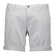 Lichtgrijze Casual Shorts Replay , Gray , Heren