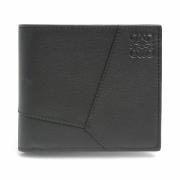 Pre-owned Leather wallets Loewe Pre-owned , Black , Heren