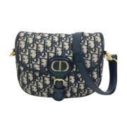 Pre-owned Fabric dior-bags Dior Vintage , Blue , Dames