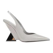 Elegante slingback hakken The Attico , Gray , Dames