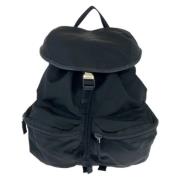 Pre-owned Canvas backpacks Prada Vintage , Black , Dames