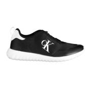 Zwarte Sneakers voor Heren met Sportschoen Stijl Calvin Klein , Black ...