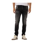 2019 D-strukt Slim Fit Jeans Diesel , Gray , Heren