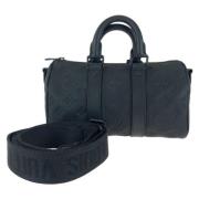 Pre-owned Leather louis-vuitton-bags Louis Vuitton Vintage , Black , H...