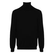 Stijlvolle Gebreide Trui Maglia Zanone , Black , Heren