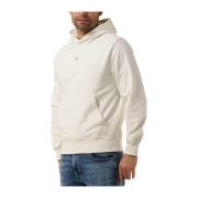 Micro Monologo Hoodie Sweater Calvin Klein , Beige , Heren