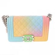 Pre-owned Leather chanel-bags Chanel Vintage , Multicolor , Dames