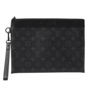 Pre-owned Canvas louis-vuitton-bags Louis Vuitton Vintage , Black , Da...