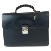 Pre-owned Leather louis-vuitton-bags Louis Vuitton Vintage , Black , D...