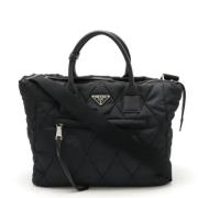 Pre-owned Nylon prada-bags Prada Vintage , Black , Dames