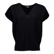 Zwarte Tops No man's land , Black , Dames