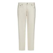 Off-White Regular Fit Katoenen Jeans Fortela , White , Heren