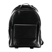 Zwarte Heren Rugzak Laptopvak Calvin Klein , Black , Heren