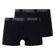 Basic Trunk 2Pack Briefs pakket Puma , Black , Heren