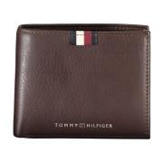 Heren Bruine Portemonnee met Contrastdetails Tommy Hilfiger , Brown , ...