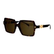 Stijlvolle zonnebril met model 0Ve4441 Versace , Brown , Dames