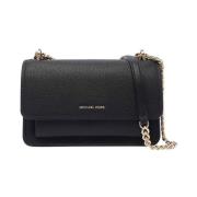 Elegante Schoudertas Claire Michael Kors , Black , Dames