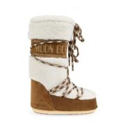 Sneeuwlaarzen icoon shearling Moon Boot , Brown , Dames