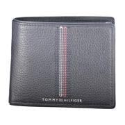 Heren Portemonnee Blauw Contrast Logo Tommy Hilfiger , Blue , Heren