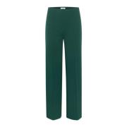 Regenwoud Straight Leg Broek Soaked in Luxury , Green , Dames