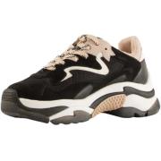 Chunky Panelled Sneakers met Merkhiel ASH , Black , Dames