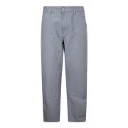 Double Knee Pant Dearborn Broek Carhartt Wip , Gray , Heren