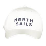 Witte Visor Pet met Logo Print North Sails , White , Heren