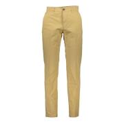 Beige Slim Fit Broek met 4 Zakken North Sails , Beige , Heren