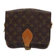 Pre-owned Canvas louis-vuitton-bags Louis Vuitton Vintage , Brown , Da...