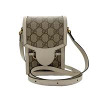 Pre-owned Leather gucci-bags Gucci Vintage , Brown , Dames