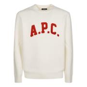 Stijlvolle Joshua Sweater A.p.c. , White , Heren