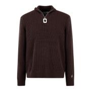 Half Zip Jumper JW Anderson , Brown , Heren