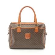 Pre-owned Canvas handbags Celine Vintage , Brown , Dames