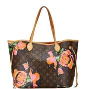 Pre-owned Canvas louis-vuitton-bags Louis Vuitton Vintage , Brown , Da...