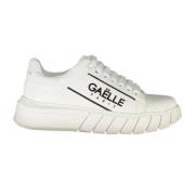 Sportieve Veterschoenen Wit Contrast Print Gaëlle Paris , White , Dame...