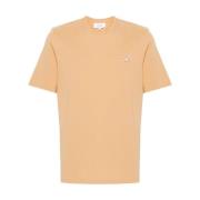 Stijlvolle Beige T-shirts en Polos Maison Kitsuné , Beige , Heren