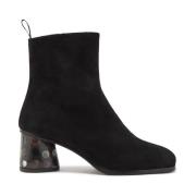 Seabed Inlay Heel Booties Maliparmi , Black , Dames