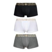 Driepak boxershorts met logo Versace , Multicolor , Heren