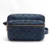 Pre-owned Fabric louis-vuitton-bags Louis Vuitton Vintage , Blue , Dam...