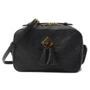 Pre-owned Canvas louis-vuitton-bags Louis Vuitton Vintage , Black , Da...