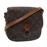 Pre-owned Canvas louis-vuitton-bags Louis Vuitton Vintage , Brown , Da...